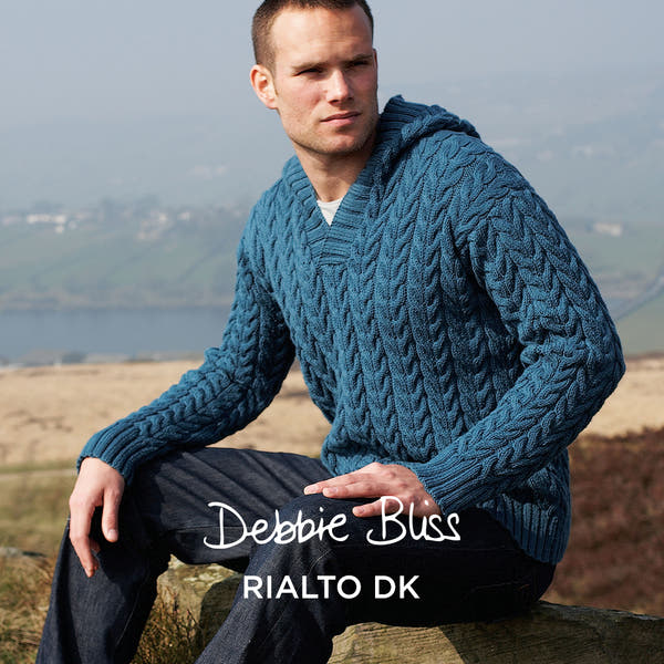 4ef42d714fcaf21b70317296b4713778b0412dd5_20031948_Cabled_Hoodie_Jumper_Knitting_Pattern_for_Men_in_Debbie_Bliss_Rialto_DK_Product_Overvi