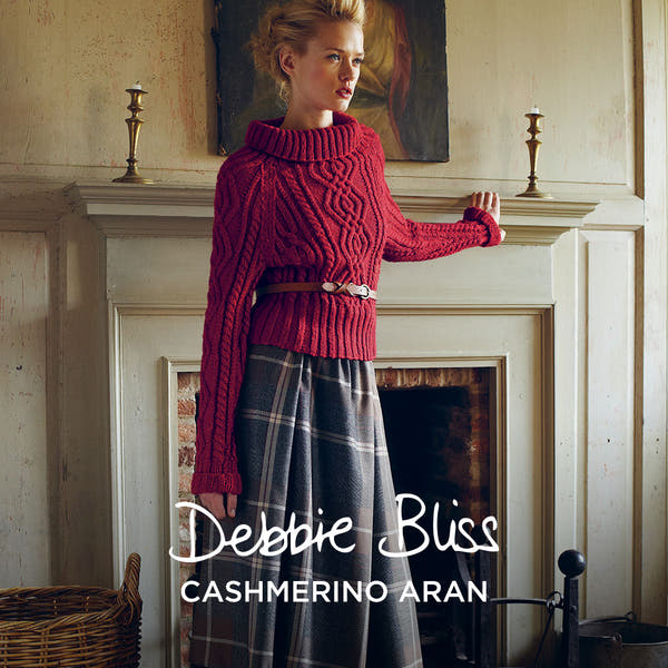 9aeaccf3d205c867c7412260cd198bdb64b41bb4_20037643_Friday_Aran_Sweater_Knitting_Pattern_for_Women_in_Debbie_Bliss_Cashmerino_Aran_Product